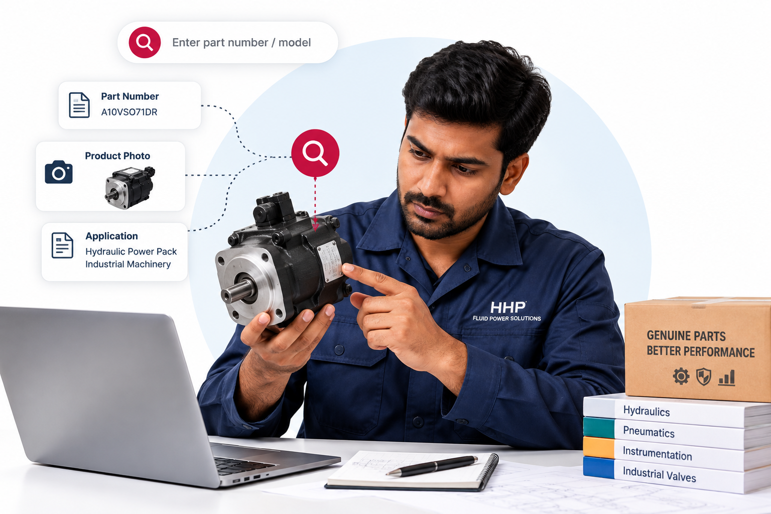 Find the right industrial component